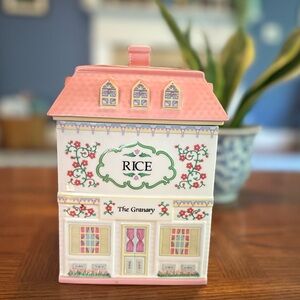 Lenox Village Collection The Granary Rice Canister in EUC
